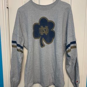 notre dame crew neck